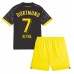 Maillot de foot Borussia Dortmund Giovanni Reyna #7 Extérieur vêtements enfant 2023-24 Manches Courtes (+ pantalon court)